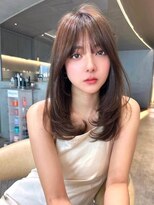 マシェリー バイ ロンド 金山(Ma cherie by Lond)&nbsp;韓国風レイヤーカット/前髪カット/美髪エアリーロング髪質改善