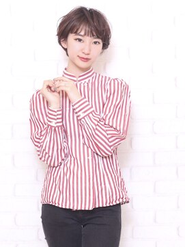 ノア ヘア リラックス(noa hair relax) 耳かけショートでこなれヘア