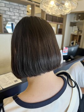 ヘアスペースブルーム エボリューション 庄内店(HAIR SPACE BLOOM evolution) 【庄内店/カット】丸みボブ/顎ラインボブ/10代 20代
