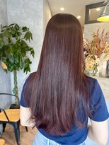 エレノア 越谷(Eleanor)&nbsp;RED BROWN/赤系カラー/ロングスタイル【RIE】