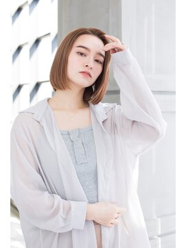 トティア 本通(Totia) 【Totia本通】大人クールボブ×ショコラベージュ