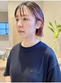 大人可愛い大人美人くすみピンクカラーデザインカラー