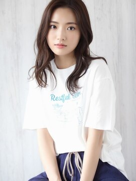 アース 湘南台店(HAIR&MAKE EARTH) 【韓国風★ムルギョル巻き】艶髪大人可愛い
