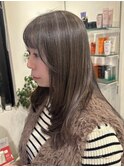 ハイライト/透明感カラー/グレージュ/レイヤー/20代30代40代