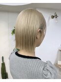 切りっぱなしボブ