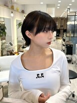 シー バイ ロンド 新宿(Sea by Lond)&nbsp;【大重】韓国ボブルフ/新宿/髪質改善/ショート/縮毛矯正/ウルフ