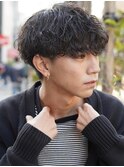 波巻きスパイラルパーマシャドウパーマツイストスパイラルパーマ