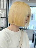 14471ホワイトアッシュ抜きっぱなしブリーチホワイトブロンド