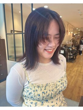 カグヤヒメ ドゥイ(kaguyahime doui) 10代20代30代 伸ばし中でもできる外はねレイヤー