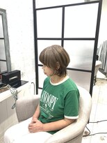 イーズ バイ インス(Yeeee.s by INCE)&nbsp;白髪ぼかし/白髪改善カラー/ショート/透明感カラー/脱白髪染め