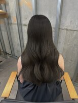 イオエ 梅田(ioe) ミルクティーベージュ/レイヤーボブ /髪質改善/縮毛矯正