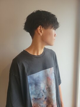 ツイギー 宮西店(TWiGGY) マッシュ×波巻きパーマ