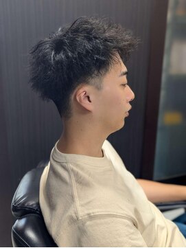 バーバーバー 都賀(BARBER-BAR) ショートツイストパーマ
