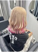 インナーカラーで遊びゴコロをプラス♪