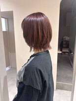 テラバイルヴェール 各務原(TERRA by LeVert)&nbsp;☆レイヤーボブ×ピンクブラウン☆