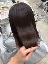 クム(kumu) 縮毛矯正/レイヤーカット/前髪/顔まわり/韓国艶髪