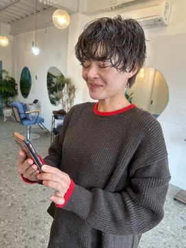 ティムヘアー(tim hair) ▲マッシュショートのミルクパーマが大人気▲tim hair
