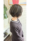 ＊THERIRE. 大人ショートボブ×オリーブグレー＊