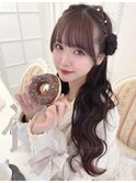 長南舞ちゃん*片耳ひつじヘア*まゆ