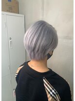 アンジェリカ JR奈良駅前店(ANGELICA)&nbsp;シルバーカラーの爽やかショート☆河野☆