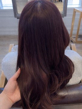 ヘアーサロン リアン 熊谷2号店(hair salon Rien) 艶感ボルドーブラウン☆彡