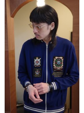 エディ(Edy) メンズウルフカットローライト外国人風眉毛カット岡山