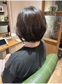 軽やかショートボブ