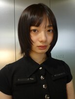 ナヌーク ダイカンヤマ(nanuk daikanyama) ボブレイヤーストレートレイヤーカット顔周りレイヤーボブ