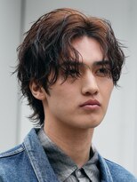 フィフス 大分(fifth)&nbsp;大分ツイストスパイラルパーマメンズカットマッシュウルフゆるめ