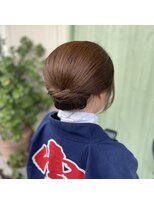 ヘアーレクスアリイ(Hair Lex Alii)&nbsp;シニヨンヘア/お祭りセット/ヘアアレンジ