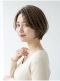 20代30代40代50代耳かけショート前髪なしハンサムショートボブ