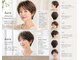 ハル(haru)の写真/ベテランスタイリストが技術を駆使して作る【乾かすだけでまとまるショートヘア】が定評◎