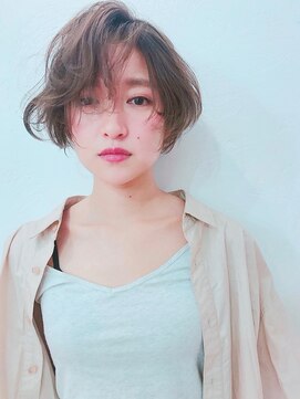 エムスラッシュ たまプラーザ(M.SLASH) 【m.slash bonheur】ふわ揺れ大人ショートボブ