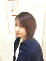 ヘアーパーチ(HAIR perch) ツヤ出し前下がりボブ