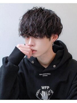 シン(syn) 韓流マッシュ　マッシュ　ナチュラルマッシュ　メンズヘア