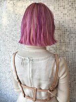 ラパンセヴェール(LA PENSEE VERT)&nbsp;【LA PENSEE】外ハネボブのシャーベットカラー