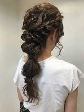 スノウ(SKNOW) ウエディング☆編みおろしスタイル