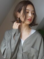 アトリエ フェム(atelier.fem)&nbsp;抜け感が可愛いラフウェーブミディ