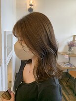 ヘアー ミュゼ 大西店(HAIR Musee)&nbsp;柔らかベージュブラウン