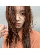 キース ヘアアンドメイク 恵比寿(kith. hair&make)&nbsp;韓国ヘアレイヤーカット前髪なしバタフライカットハッシュカット
