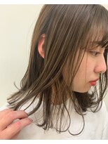 えぃじぇんぬヘア(Hair) オリーブベージュ