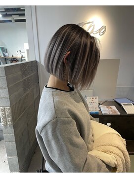 タオ 河原町(Tao) ボブとバレイヤージュ"