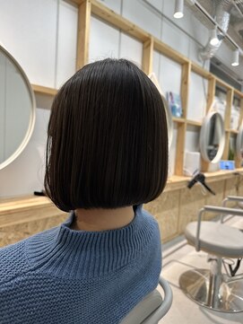 スクリバイタヒエ(SUKURI by tahie) #ミニボブ　#艶髪