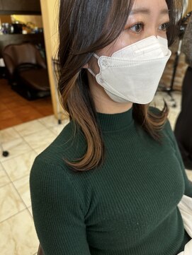 アルターリアン(aL ter LieN) 【beige】インナーカラー　齊藤容史