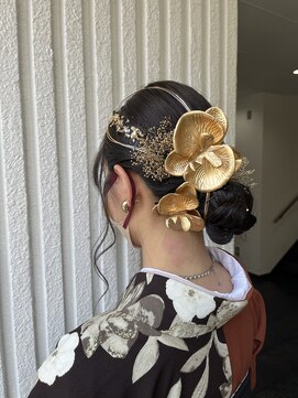 ネオリーブカップ 町田店(Neolive capu) 袴着付け、ヘアセット