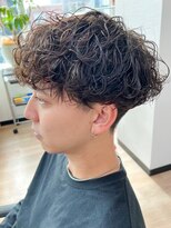 ウェイビーエフティフィフス 横浜西口(WAVEY ft.fifth) 波巻きパーマメンズパーマメンズヘアツーブロックツイストパーマ