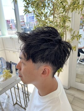 タブー 岐阜店(TABOO) ツーブロック　アップバンショート　ビジネスショート