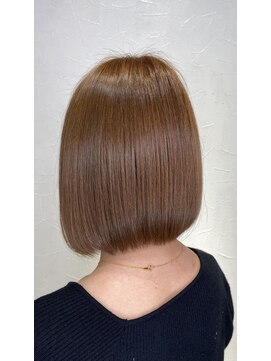 アンク クロス 池袋北口店(ANKHCROSS) ボブ×ブラウン