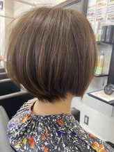 ヘア メイク エア コーディネーション 明るめ白髪ぞ