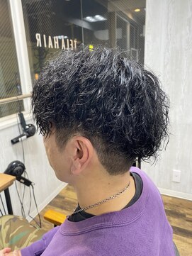 テーラヘアー 南行徳店(TELA HAIR) ツイスパ×センターパート【TELA HAIR南行徳】